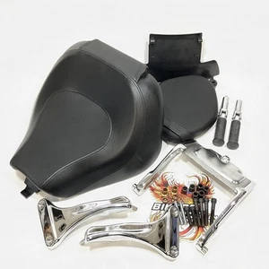 ¡MUY BONITO! Kit de asiento original Harley Softail Rocker C/CW 51476-08 51935-08 - Imagen 1 de 24