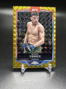 2025 Topps Cromo UFC - Manuel Torres Oro Geométrico/50 - Imagen 1 de 2