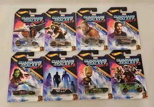 MOC Set of 8 Hot Wheels Guardians of the Galaxy vol 2 set 1:64 Diecast Cars - Picture 1 of 9