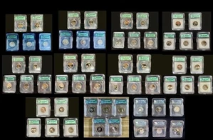 1999-2009 ICG PR70 Clad Proof State Quarters & Territories Complete 56 Coin Set! - Picture 1 of 18