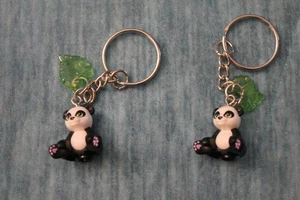 Lego Minifigur Schlüsselanhänger - Panda - Bild 1 von 3