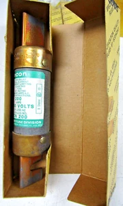🔥NEUE ECON 200 AMP SICHERUNG 250V ODER WENIGER ECNR 200 ECN 200 - Bild 1 von 10