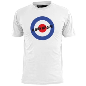 Camiseta para hombre A Way Of Life Mod Scooters Vespa Lambretta Jam Weller Quadrophenia - Imagen 1 de 2