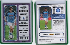 22/23 Chronicles Serie A Contenders Optic Purple Mojo Khvicha Kvaratskhelia