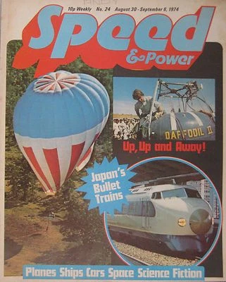 Speed & Power magazine 30 August 1974 Issue 24 - Image 1 of 2