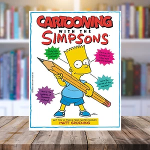 1998 Cartooning With The Simpsons Book - Picture 1 of 1