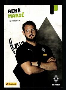 Rene Maric Autogrammkarte Borussia Mönchengladbach 2019-20 Orig. Sign.