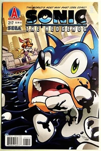 SONIC HEDGEHOG Comic Book #217 November 2010 AMY ROSE First Edition Bagged NM - Picture 1 of 6