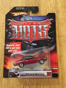 Hot Wheels Error 2006 Ultra Hots 1969 Ford Mustang Package 1968 Cougar Car - Picture 1 of 8