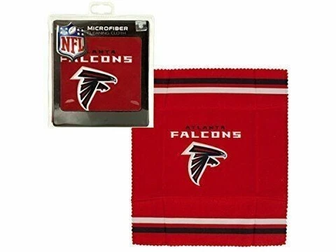 Microfiber Cleaning Cloth Atlanta Falcons NFL Sunglass Eye Glass Washable 7" Cover
