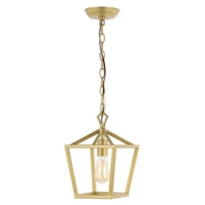 JONATHAN Y JYL7618B Pagoda 8" 1-Light Vintage Farmhouse Iron Chain Pagoda LED... - Picture 1 of 6