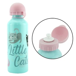 500ml Licensed Aluminum Kids Water Bottle Leak Proof Sip Nozzle Juice Flask 3+Y - Picture 1 of 8
