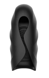 USB Charged Waterproof Cuff Masturbator - Black - Picture 1 of 5