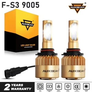 Kit de bombillas LED AUXBEAM 9005 HB3 H10 72W ventilador refrigeración canbus libre de errores - Imagen 1 de 11