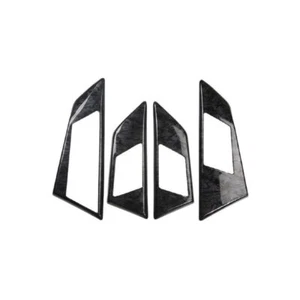 Fit For Benz GLK 2013 2014 2015 Wood Grain Interior Door Handle Cover Trim 4pcs - Picture 1 of 8