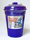 Vintage 1999 Ftcc GROUCHY GARBAGE CANDY Container VIOLET 3” bubble gum