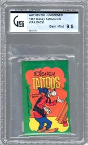 1967 Disney Tattoos Pack bewertet GAI 9.5 !... - Bild 1 von 1