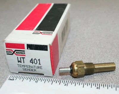 New Borg Warner Engine Coolant Temperature Sender WT 401 Many 84-95 Mopar Cars - Image 1 of 3