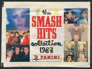 1987 PANINI THE SMASH HITS COLLECTION UNOPENED PACK MADONNA WHITNEY U2 
