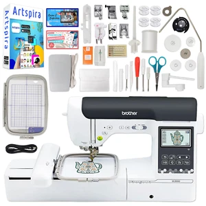 Brother SE2000 Embroidery & Sewing Machine w/ 5" x 7" Hoop & Accessories - Picture 1 of 22