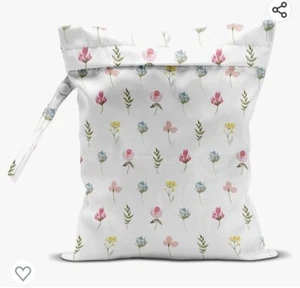 Waterproof Baby Cloth Diaper Nappy Pouch Reusable Zip Infant Wet Dry Bag Printed - Picture 1 of 1