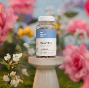 Slippery Box- For Natural Moisture/Lubrication Support | 60 Cnt - Picture 1 of 3