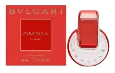 Bvlgari Omnia Coral Mujer 2.2 OZ 65 ml Eau De Toilette Spray Nuevo en Caja Sellado Foto 1 de 2