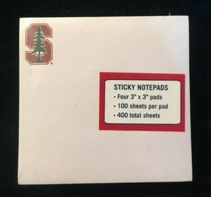 Stanford University Cardinals Sticky Note Notepads - 400 total sheets - New - Picture 1 of 1