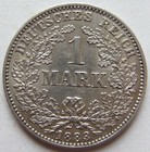 Münze Deutsches Reich Kaiserreich Silber 1 Mark 1883 E in Vorzüglich