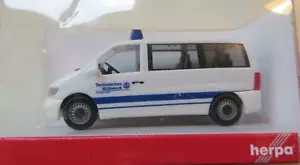 Herpa 045742 H0 Mercedes Benz Vito Del THW Ortsverband Brühl Nuovo In OVP - Foto 1 di 2