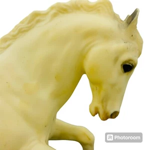 Breyer Horse King Fighting Stallion #30 Traditional Alabaster Standing Up Right - Picture 1 of 9