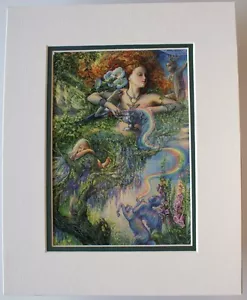 Incanto di Giuseppina Wall Fantasy Astratto Doppio Opaco da Montare Cornice 8x10 - Foto 1 di 1