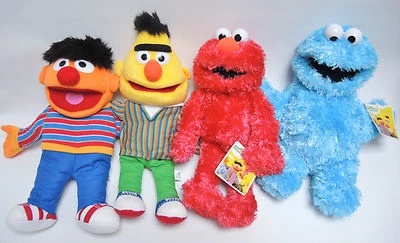 Living Puppets Handpuppen aus der Sesamstrasse Gr. 33 - 37 cm Auswahl "NEU"