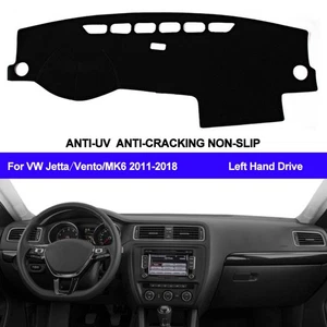 Car Dashboard Dash Mat Dashboard Cover Anti-Sun for Volkswagen Jetta 2013-2018 - Picture 1 of 7