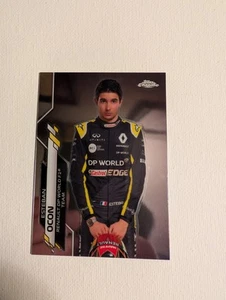 2020 Topps Chrome Formula 1 - F1 Racers Esteban Ocon #10  (RC) - Picture 1 of 2