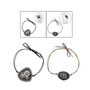 Halloween Steampunk Pirate Eye Patch Eyepatch for Festivals Party Holidays - Picture 1 of 14