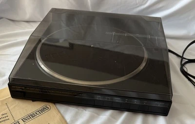 Tocadiscos Automático Vintage Optimus LAB-2250 Seguimiento Lineal Transmisión por Correa Foto 1 de 4