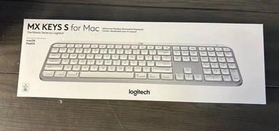 Logitech MX Keys S for Mac Advanced Wireless Illuminated Wireless Keyboard New - Image 1 of 3