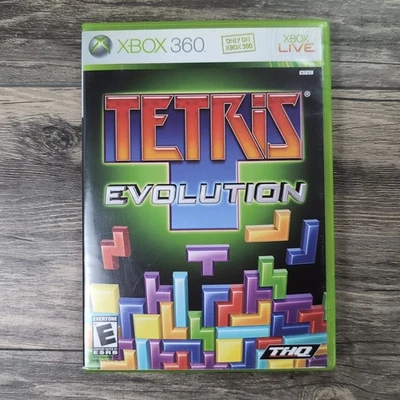 Tetris Evolution (Microsoft Xbox 360, 2007) Complete CIB Tested & Working  - Image 1 of 4