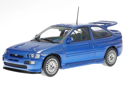 Ford Escort RS Cosworth 1993 coche modelo diecast azul WB124089 caja blanca 1:24 Foto 1 de 4
