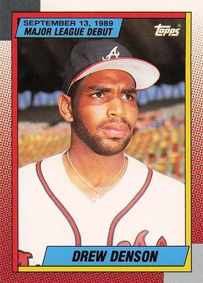 1990 Topps Major League Debut 1989 #30 Drew Denson - Image 1 of 2