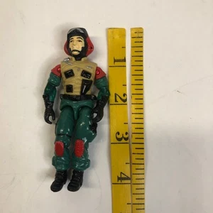GI Joe Lift Ticket Actionfigur Pilot grün rot 4" Spielzeug Sammlerstück - Bild 1 von 10