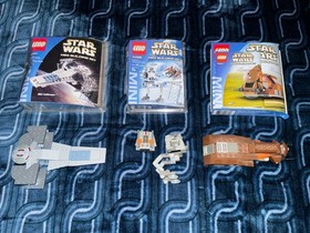 LEGO STAR WARS 4486 AT-ST 4491 MTT 4493 SITH INFILTRATOR Loose 100% Complete Box