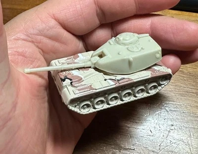 Hot Wheels 美国军用坦克棕褐色迷彩压铸 1974 年马来西亚很好 #C74 — 第 1/4 张图片