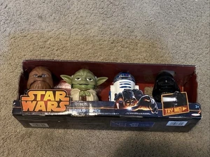 Star Wars 4 Character Flashlight Set - New in Box - JAKKS Pacific 2013 - Picture 1 of 2