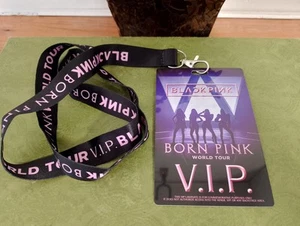 BLACKPINK BORN PINK World Tour VIP Lanyard Mercancía Oficial - Imagen 1 de 7