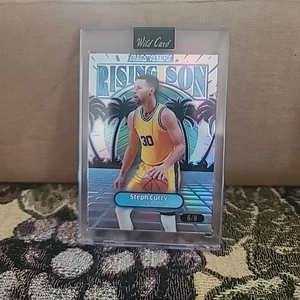 2024 Wild Card Alumination Just the Hits Basketball Steph Curry Rising Son 6/8 - Picture 1 of 2