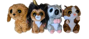 Ty Beanie Boos - Noodles, Ramsey, Karli, Binky - Lot Of 4 - Picture 1 of 9