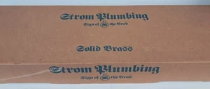 Strom Living P0342X Nickel poliert doppelt versetzt Schlauchbein Wanne Versorgungsset - Bild 1 von 5