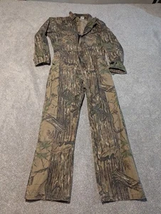 Vintage Walls Coveralls Mens Medium Tall Realtree Camo Camouflage Hunting Suit - Picture 1 of 7